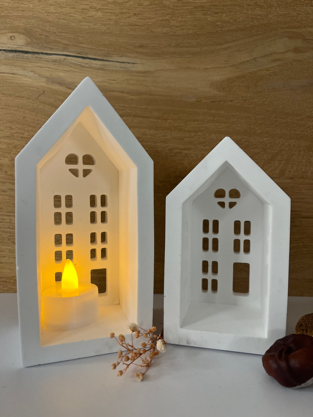 Keramikhaus „Herzenslicht“ – groß
