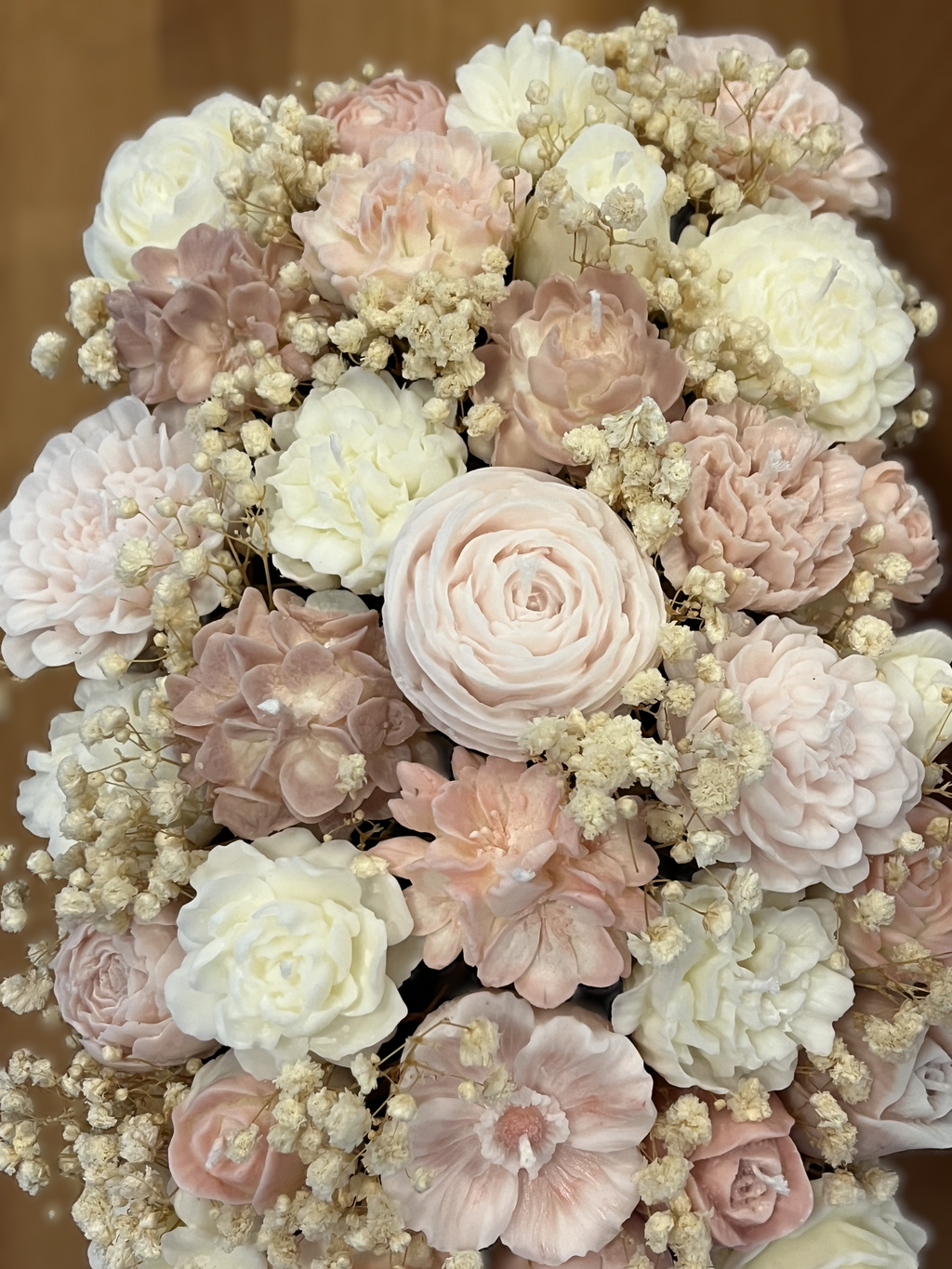 Kerzen-Arrangement „Blütentraum“